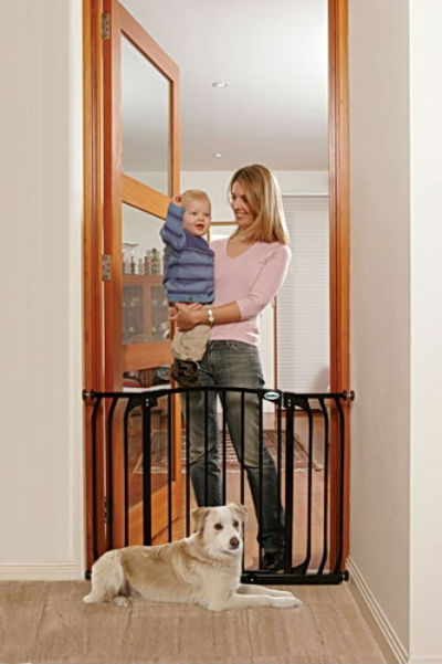 Bindaboo Hallway Security Pet Gate Black 400-B1104