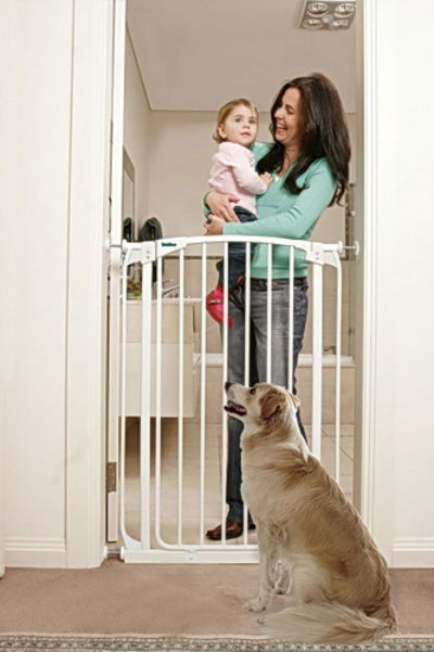 Bindaboo Extra Tall Swing Close Pet Gate White 400-B1121