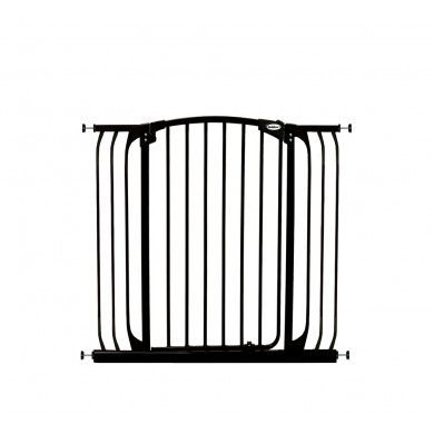 Bindaboo Extra Tall Hallway Pet Gate Black