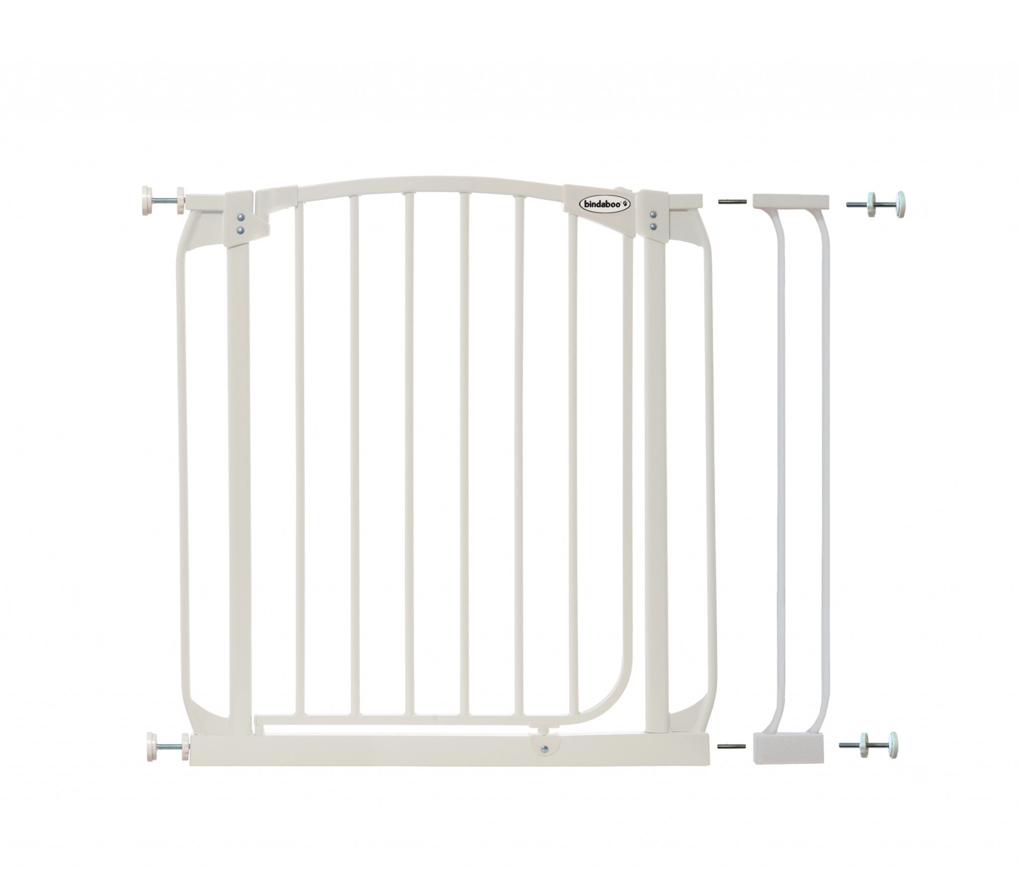 Bindaboo Swing Close Pet Gate Plus 3.5 White B1133