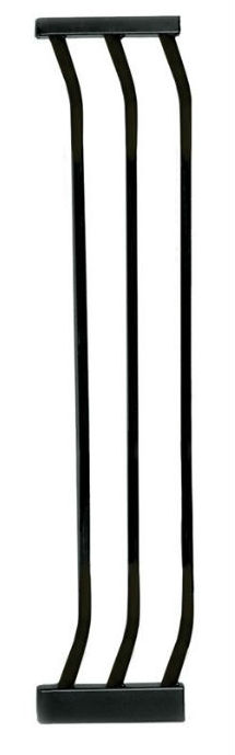 Hallway Security Pet Safety Gate Extension Black F171B