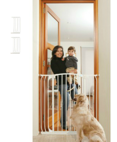 Bindaboo Extra Tall Hallway Gate White F191W-F842W-F842W