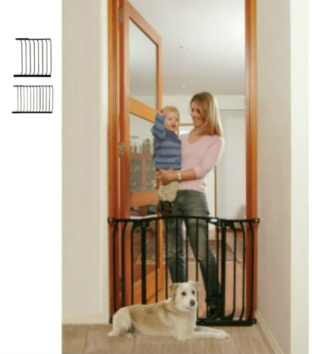 Swing Close Baby Safety Gate Black F170B-F834B-F835B