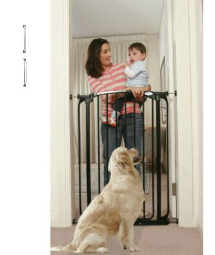 Extra Tall Swing Close Baby Gate Black F190B-F192B-F192B