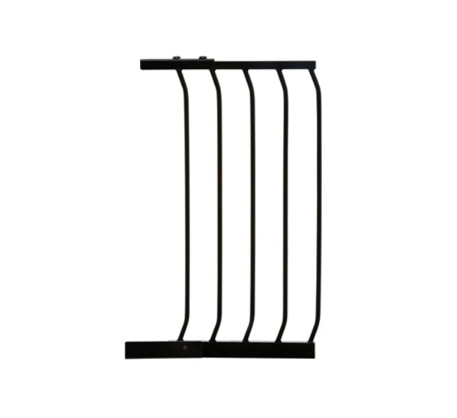 Swing Close Baby Safety Gate Extension Black F831B-656